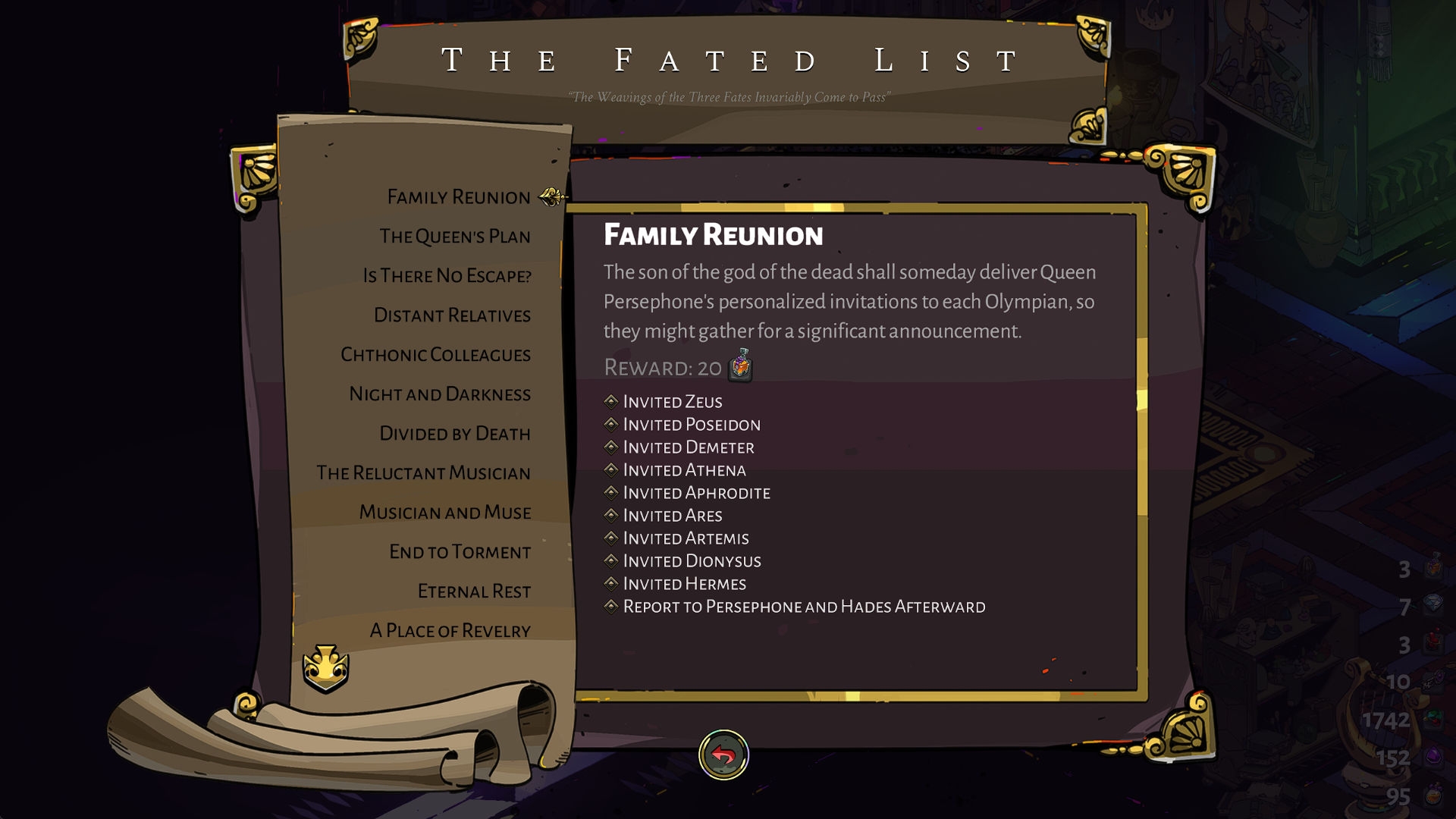 The Fated List of Minor Prophecies