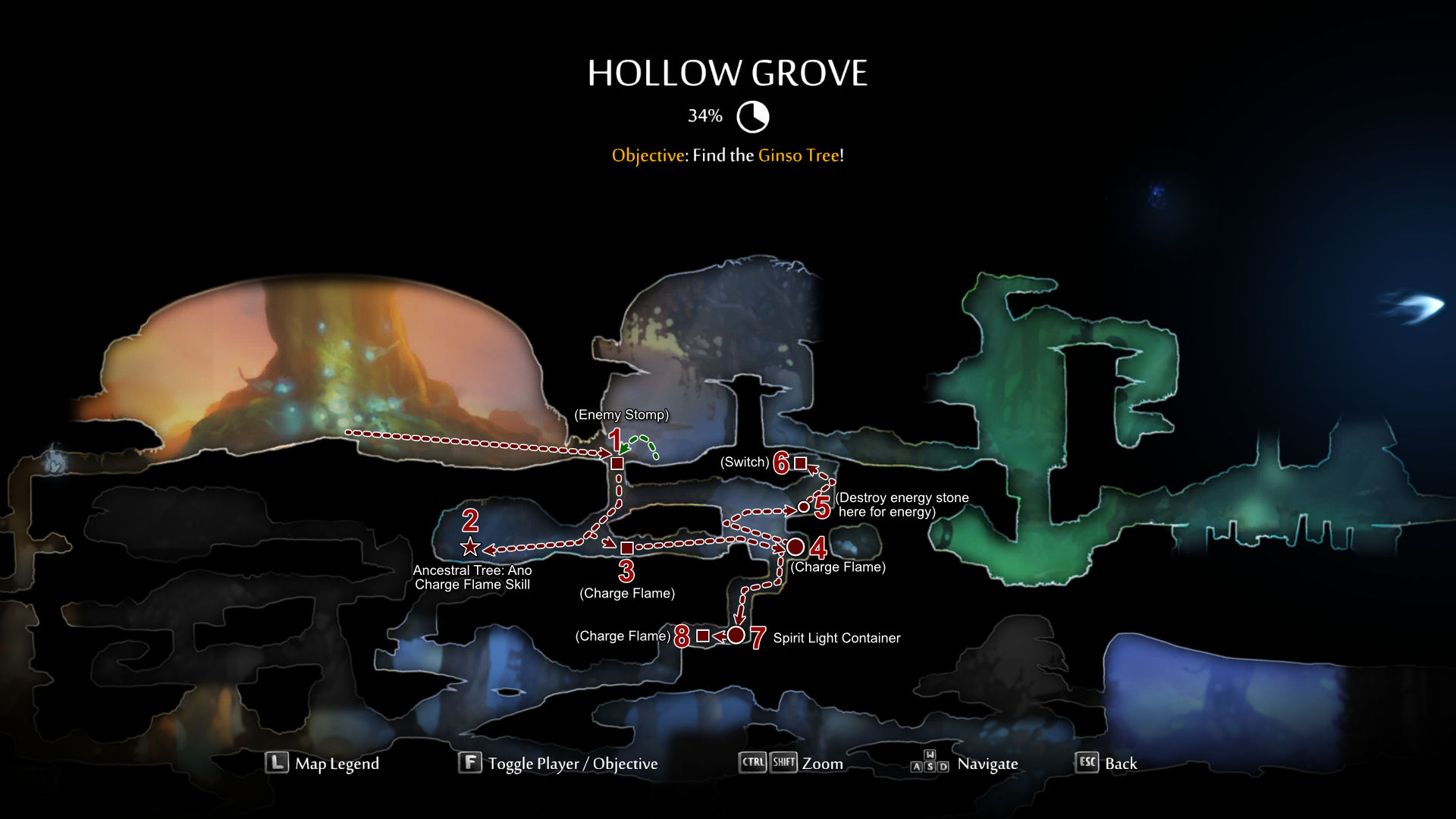 CG - Path To Charge Flame Map 1