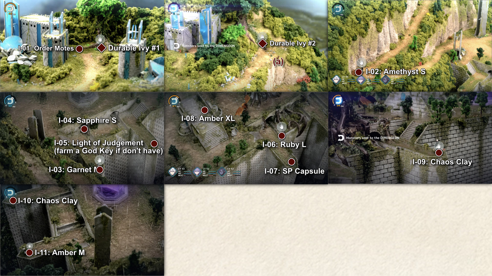 4603. Shangri-La - Bridge to the City Items